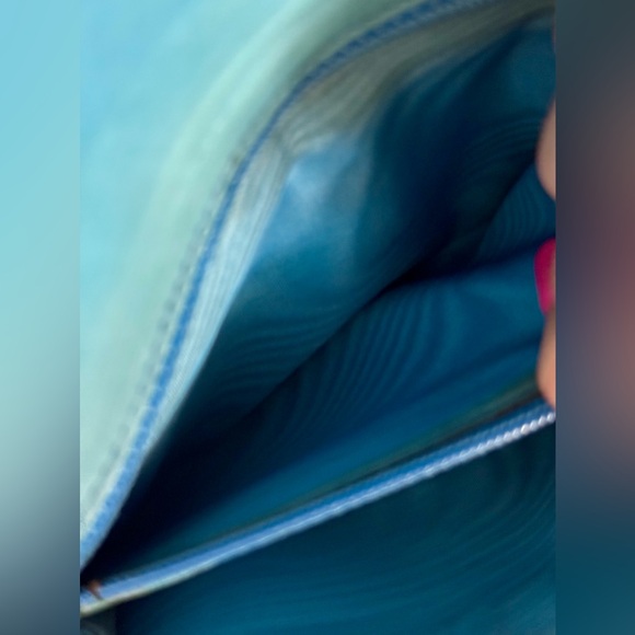 Rare Blue Chanel Timless Caviar Wallet - Picture 11 of 13